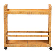 Modern European furniture - Rattan 2-Tier Kitchen Cart - www.oroa.com