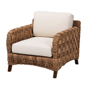 Modern European furniture - Woven Seagrass Bohemian Lounge Chair - www.oroa.com