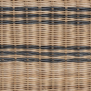   Modern European furniture - Striped Rattan Curved Accent Chair - www.oroa.com | Oroa.com
