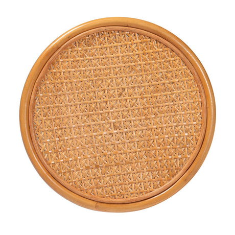 Modern European furniture - Woven Rattan Round End Table - www.oroa.com