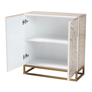 Modern European furniture - Floral Mother Of Pearl Cabinet - www.oroa.com