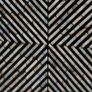 Modern European furniture - Black Gray 2 Door Cabinet - www.oroa.com