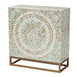 Modern European furniture - Multicolored Mother Of Pearl Cabinet - www.oroa.com