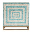 Modern European furniture - Two Toned Mother Of Pearl Cabinet - www.oroa.com
