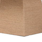 Modern European furniture - Organic Shaped Jute Coffee Table - www.oroa.com