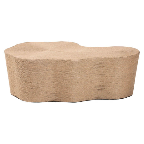 Modern European furniture - Jute Freeform Coffee Table - www.oroa.com