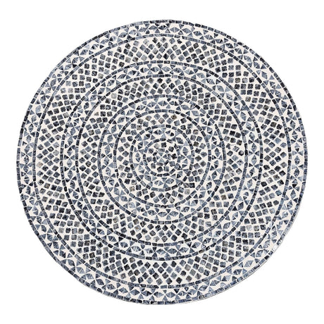 Modern European furniture - Mosaic Capiz Shell Coffee Table - www.oroa.com