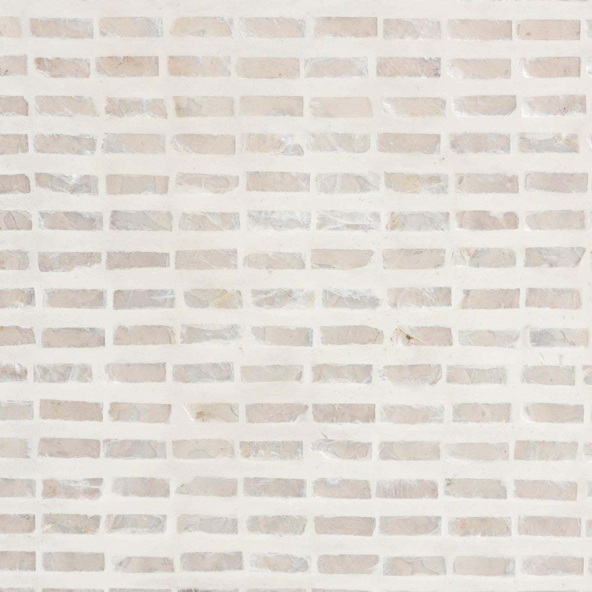 Modern European furniture - White Capiz Shell Console Table - www.oroa.com