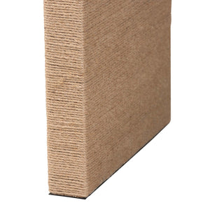 Woven Jute Japandi Console Table | Bali Loom Eviana | Oroa.com