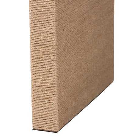 Modern European furniture - Woven Jute Japandi Console Table - www.oroa.com