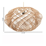 Modern European furniture - Jute Spiral Pendant Lamp - www.oroa.com