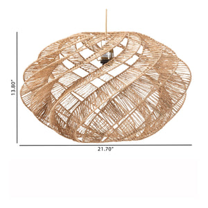   Modern European furniture - Jute Spiral Pendant Lamp - www.oroa.com | Oroa.com