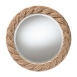 Contract furniture - Braided Rope Round Boho Mirror - www.oroatrade.com