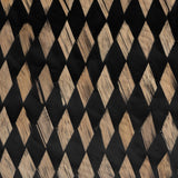 Modern European furniture - Diamond Pattern Bamboo End Table - www.oroa.com