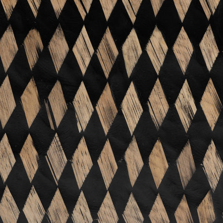 Modern European furniture - Diamond Pattern Bamboo End Table - www.oroa.com