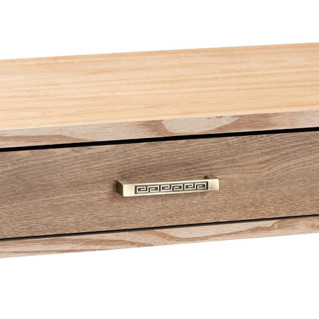 Modern European furniture - 2 Drawer Wooden Console Table - www.oroa.com