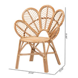 Modern European furniture -  Flora Inspired Back Accent Chair - www.oroa.com