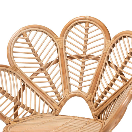 Modern European furniture -  Flora Inspired Back Accent Chair - www.oroa.com