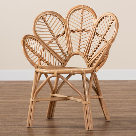 Modern European furniture -  Flora Inspired Back Accent Chair - www.oroa.com