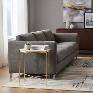   Modern European furniture - Round Marble End Table - www.oroa.com | Oroa.com