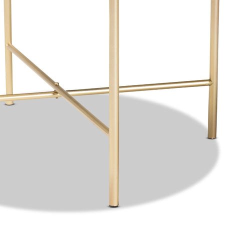 Modern European furniture - Round Marble End Table - www.oroa.com