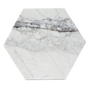   Modern European furniture - Hexagonal Marble End Table - www.oroa.com | Oroa.com