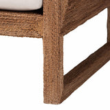 Modern European furniture - Bleached Seagrass Accent Chair - www.oroa.com
