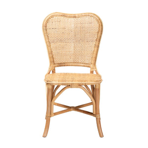 Modern European furniture - Natural Rattan Dining Chair - www.oroa.com