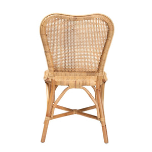 Modern European furniture - Natural Rattan Dining Chair - www.oroa.com