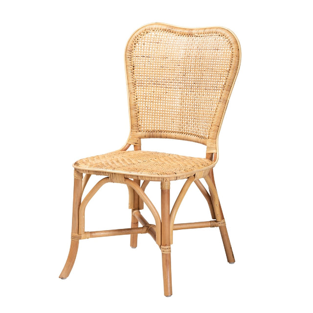 Modern European furniture - Natural Rattan Dining Chair - www.oroa.com