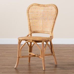 Modern European furniture - Natural Rattan Dining Chair - www.oroa.com