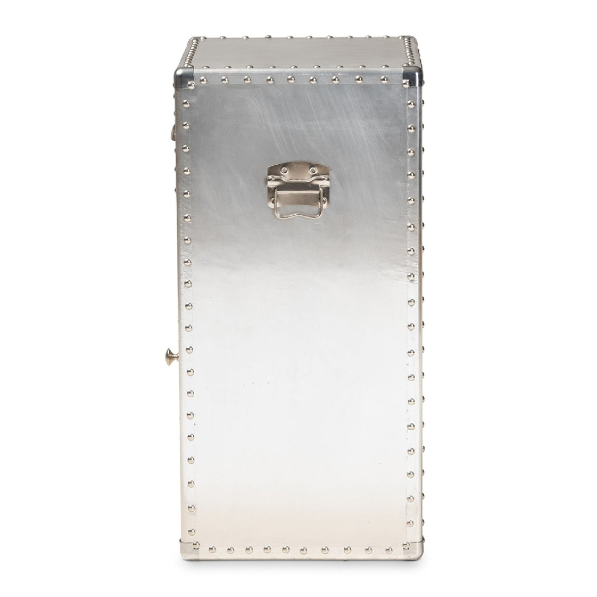 Silver Industrial Storage Cabinet | Bali Loom Serge | Oroa.com