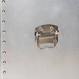 Silver Industrial Storage Cabinet | Bali Loom Serge | Oroa.com