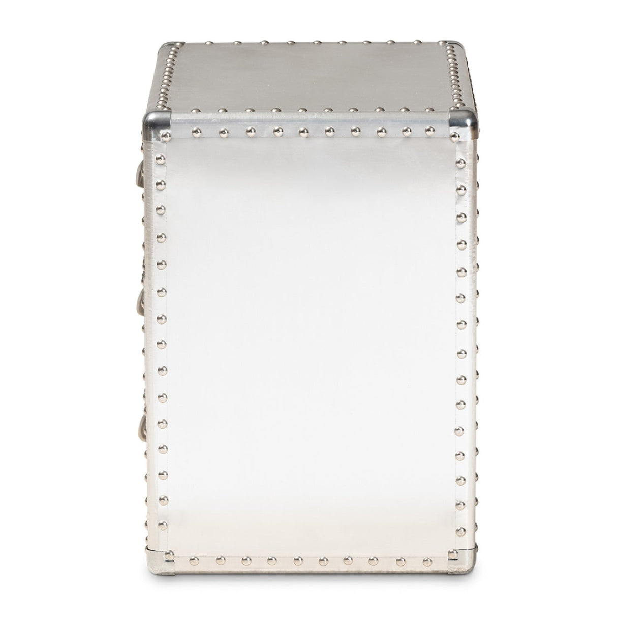 Silver 3 Drawer End Table | Bali Loom Armel | Oroa.com