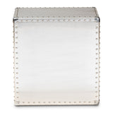 Modern European furniture - Silver 3 Drawer End Table - www.oroa.com