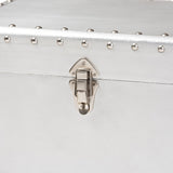 Modern European furniture - Silver Industrial Storage Cabinet - www.oroa.com
