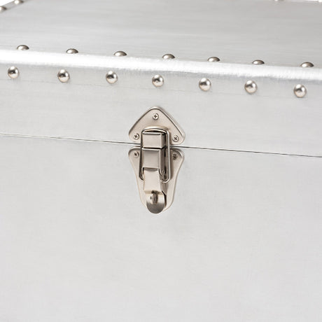 Modern European furniture - Silver Industrial Storage Cabinet - www.oroa.com