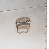 Modern European furniture - Silver Industrial Storage Cabinet - www.oroa.com