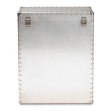 Modern European furniture - Silver Industrial Storage Cabinet - www.oroa.com