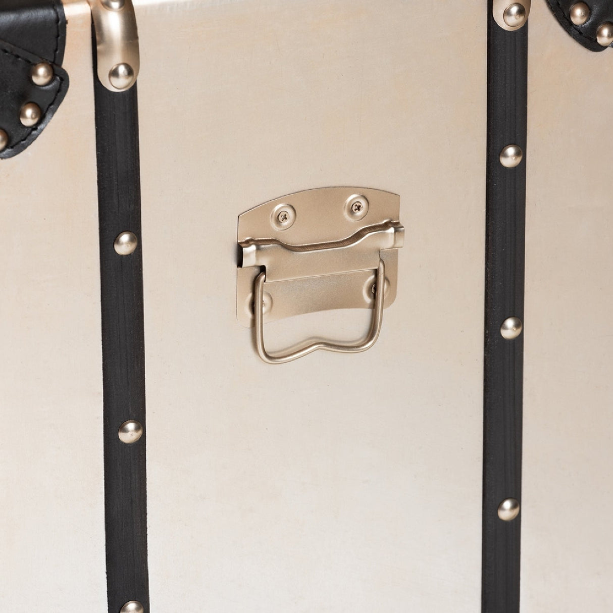   Modern European furniture -  Silver Trunk Inspired Vintage End Table - www.oroa.com | Oroa.com