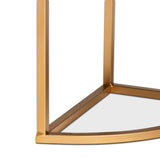 Modern European furniture - Green Velvet 1 Drawer Console Table - www.oroa.com