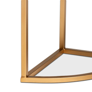 Green Velvet 1 Drawer Console Table | Bali Loom Beale | Oroa.com