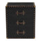 Modern European furniture - Vintage 3 Drawer End Table - www.oroa.com