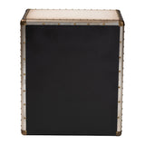 Modern European furniture - Vintage 3 Drawer End Table - www.oroa.com