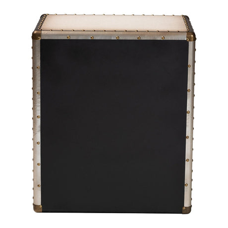 Modern European furniture - Vintage 3 Drawer End Table - www.oroa.com