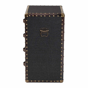 Vintage Metal 4 Drawer End Table | Bali Loom Jaelyn | Oroa.com