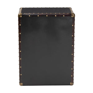 Vintage Metal 4 Drawer End Table | Bali Loom Jaelyn | Oroa.com