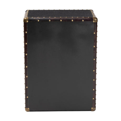 Modern European furniture - Vintage Metal 4 Drawer End Table - www.oroa.com