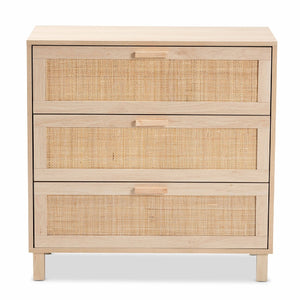   Modern European furniture - 3 Drawer Rattan Storage Cabinet - www.oroa.com | Oroa.com
