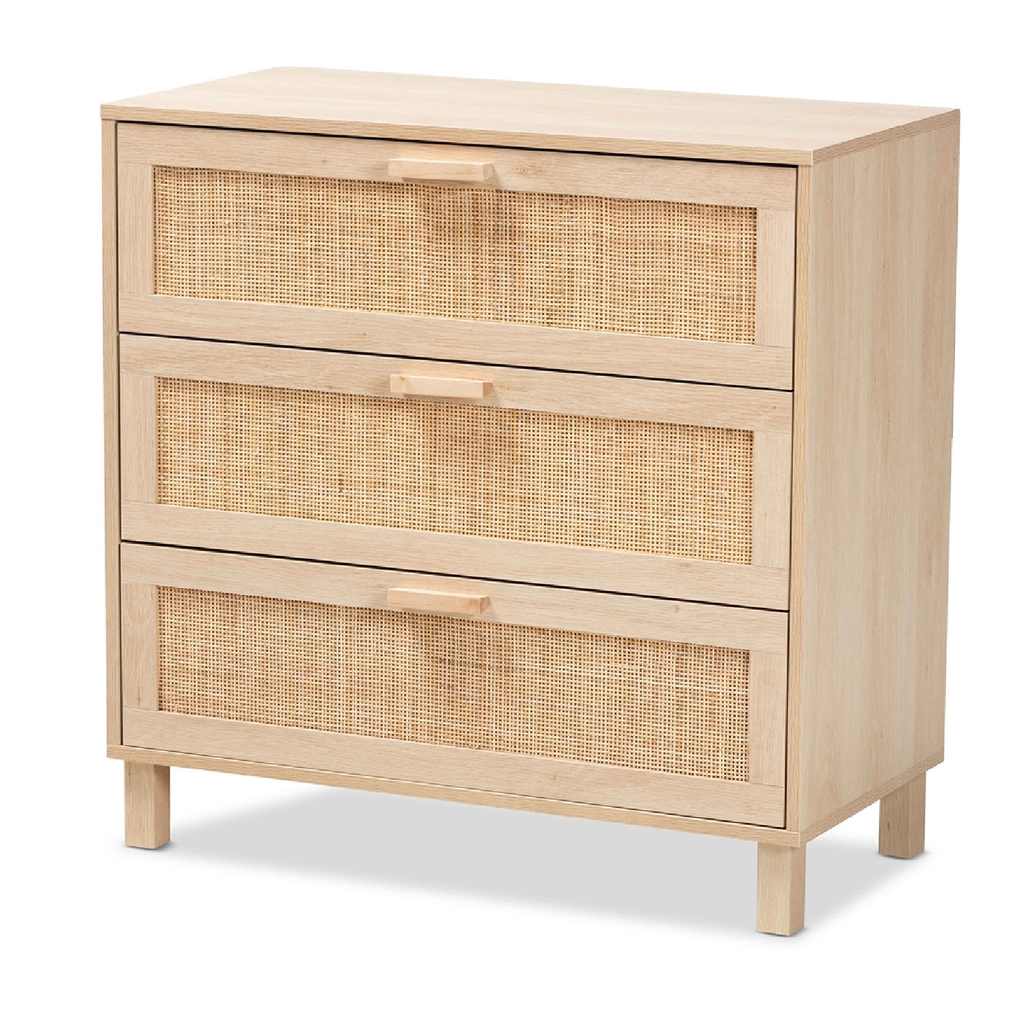 3 Drawer Rattan Storage Cabinet Sebille
